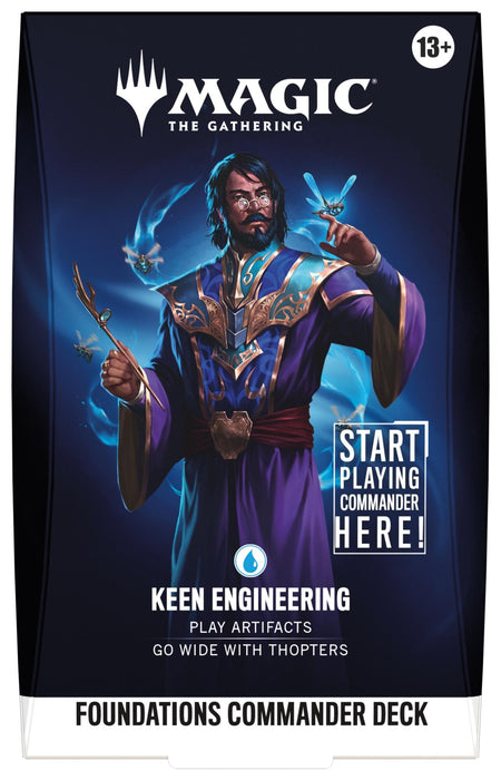 Image for Foundations Commander Deck - Keen Engineering - Magic: The Gathering