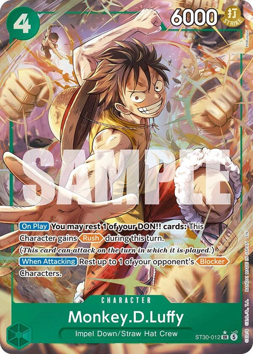 Image for Monkey.D.Luffy (Parallel) (ST30-012) (Foil) [Starter Deck EX: Luffy & Ace] - One Piece Card Game