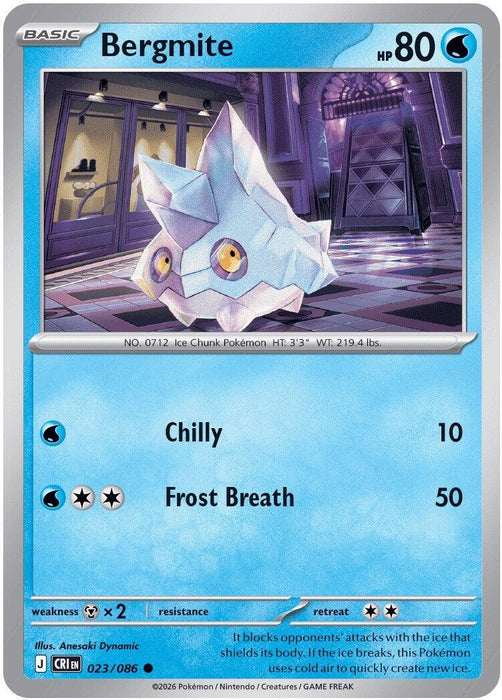 Bergmite (023/086) [ME04: Chaos Rising]