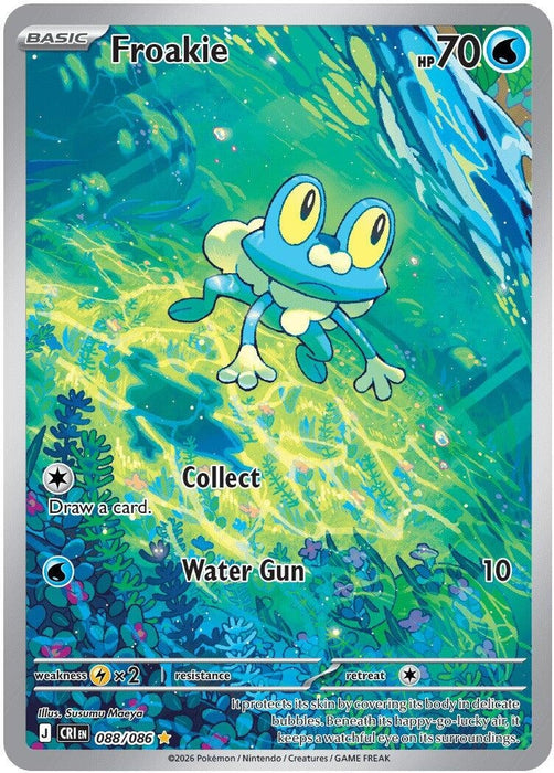 Froakie (088/086) (Holofoil) [ME04: Chaos Rising]