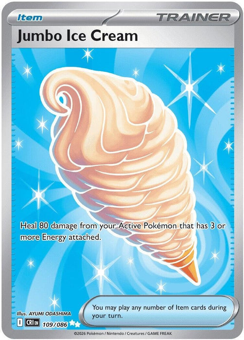 Jumbo Ice Cream (109/086) (Holofoil) [ME04: Chaos Rising]
