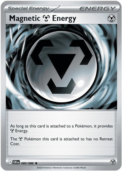 Magnetic Metal Energy (085/086) (Reverse Holofoil) [ME04: Chaos Rising]