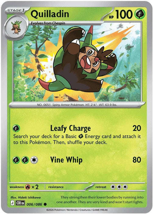 Quilladin (006/086) [ME04: Chaos Rising]