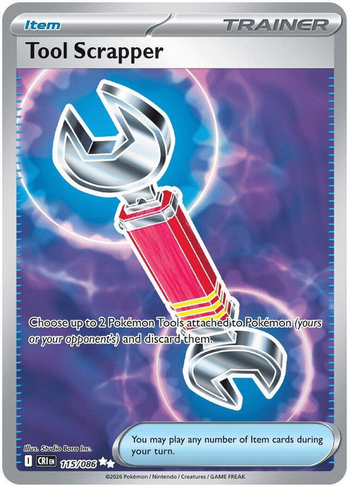 Tool Scrapper (115/086) (Holofoil) [ME04: Chaos Rising]