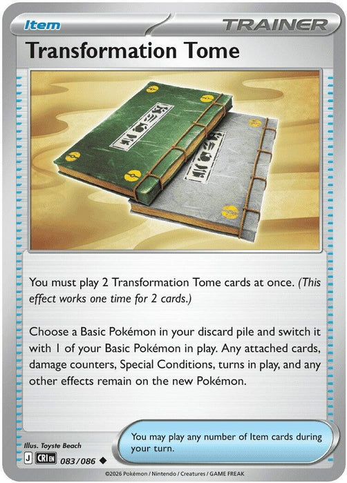 Transformation Tome (083/086) (Reverse Holofoil) [ME04: Chaos Rising]