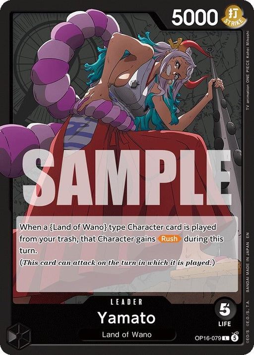 Image for Yamato (079) (OP16-079) [The Time of Battle] - One Piece Card Game