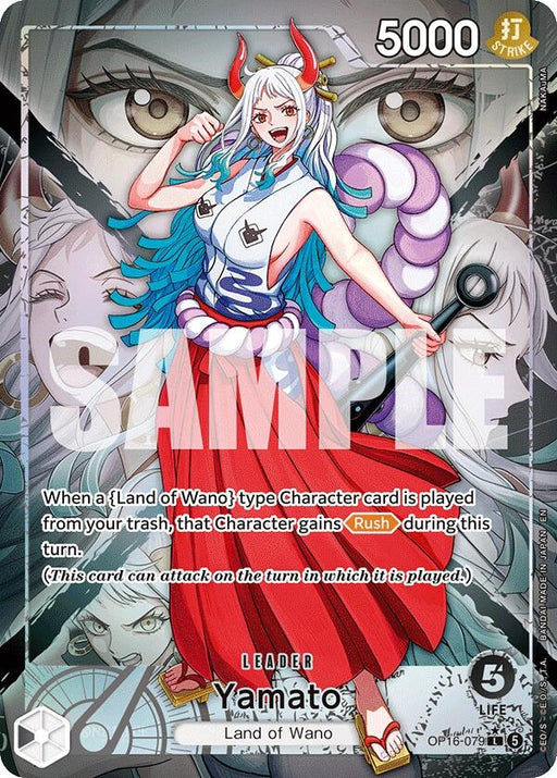 Image for Yamato (079) (Alternate Art) (OP16-079) (Foil) [The Time of Battle] - One Piece Card Game
