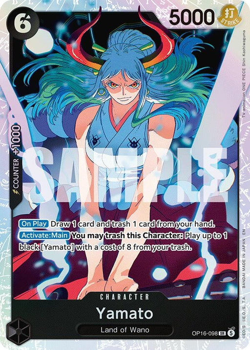 Image for Yamato (098) (OP16-098) (Foil) [The Time of Battle] - One Piece Card Game