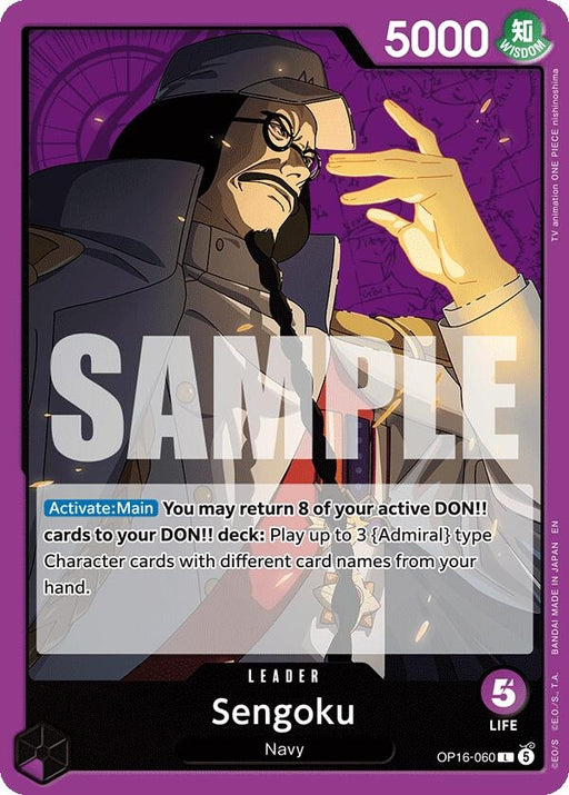 Image for Sengoku (060) (OP16-060) [The Time of Battle] - One Piece Card Game