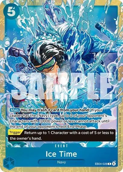 Image for Ice Time (Premium Card Collection -Best Selection Vol. 6-) (EB04-028) (Foil) [One Piece Promotion Cards] (OP-PR) - One Piece Card Game