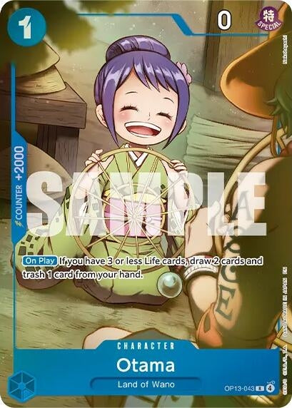 Image for Otama (Premium Card Collection -Best Selection Vol. 6-) (OP13-043) (Foil) [One Piece Promotion Cards] (OP-PR) - One Piece Card Game