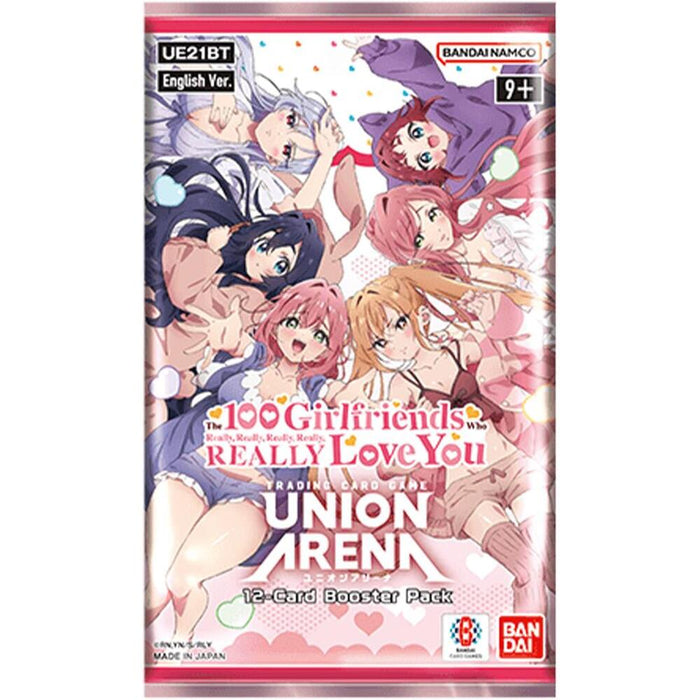 Union Arena TCG: The 100 Girlfriends Who Really, Really, Really, Really, REALLY Love You Booster Pack