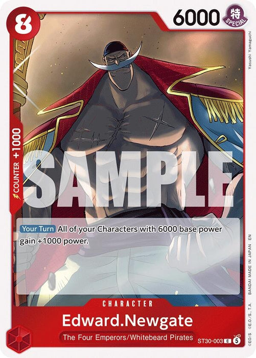 Image for Edward.Newgate (ST30-003) [Starter Deck EX: Luffy & Ace] - One Piece Card Game