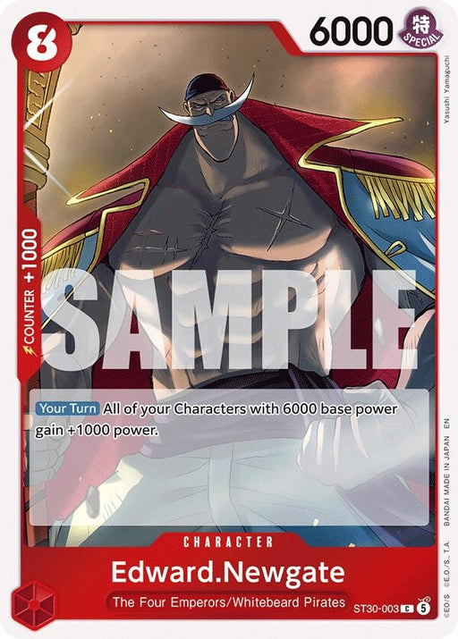 Image for Edward.Newgate (ST30-003) [Starter Deck EX: Luffy & Ace] - One Piece Card Game