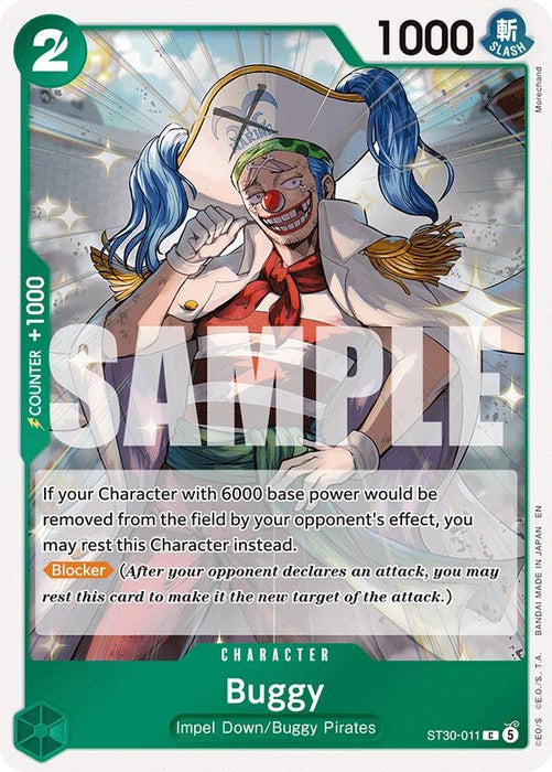 Image for Buggy (ST30-011) [Starter Deck EX: Luffy & Ace] - One Piece Card Game