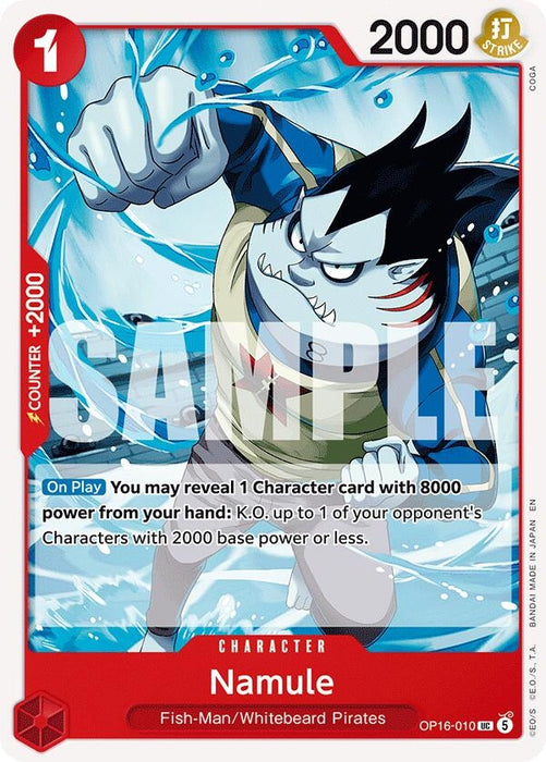 Image for Namule (OP16-010) [The Time of Battle] - One Piece Card Game