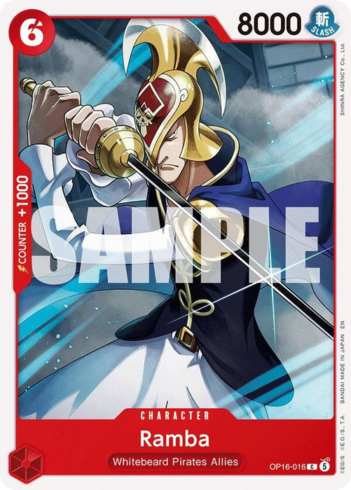 Image for Ramba (OP16-016) [The Time of Battle] - One Piece Card Game