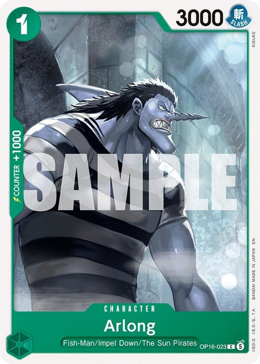 Image for Arlong (OP16-023) [The Time of Battle] - One Piece Card Game