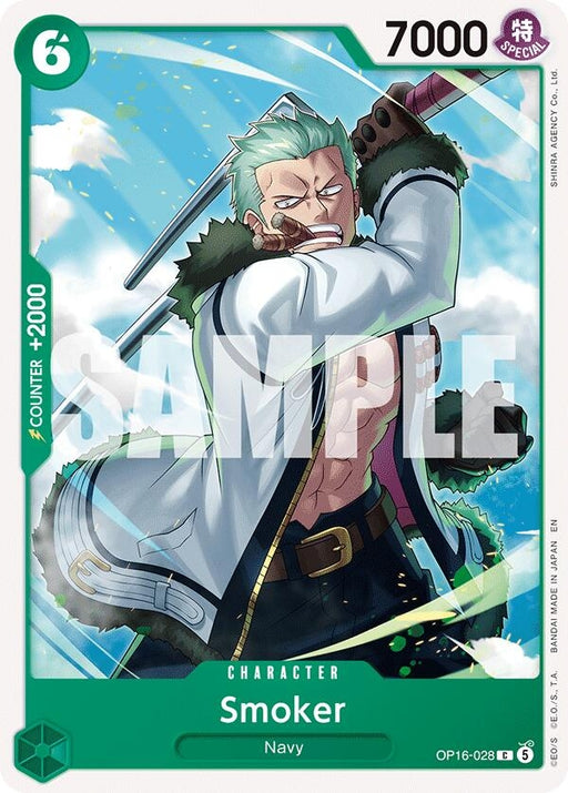 Image for Smoker (OP16-028) [The Time of Battle] - One Piece Card Game
