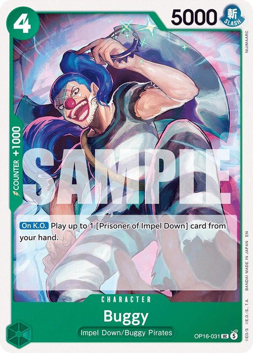 Image for Buggy (031) (OP16-031) [The Time of Battle] - One Piece Card Game