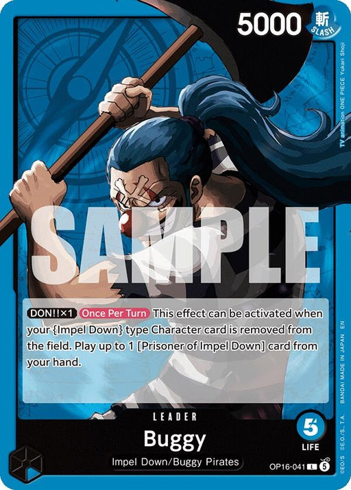 Image for Buggy (041) (OP16-041) [The Time of Battle] - One Piece Card Game