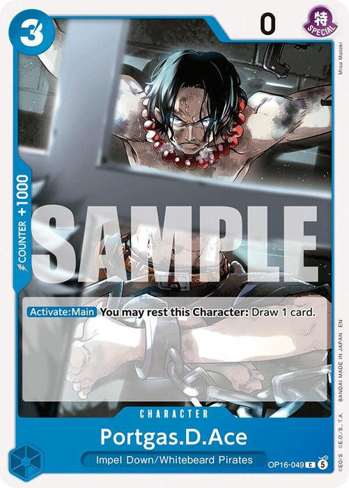 Image for Portgas.D.Ace (049) (OP16-049) [The Time of Battle] - One Piece Card Game
