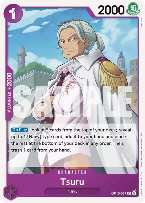 Image for Tsuru (OP16-067) [The Time of Battle] - One Piece Card Game