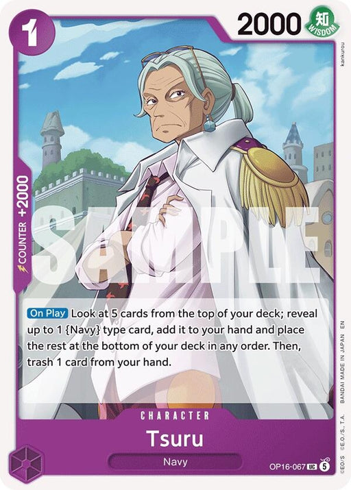 Image for Tsuru (OP16-067) [The Time of Battle] - One Piece Card Game
