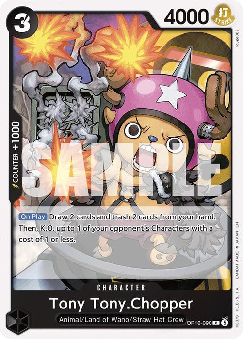 Image for Tony Tony.Chopper (OP16-090) [The Time of Battle] - One Piece Card Game