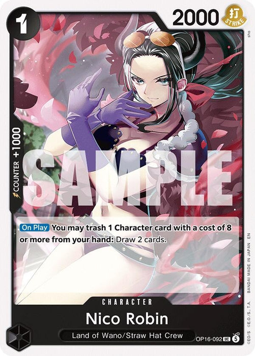 Image for Nico Robin (OP16-092) [The Time of Battle] - One Piece Card Game