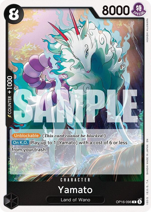 Image for Yamato (096) (OP16-096) (Foil) [The Time of Battle] - One Piece Card Game