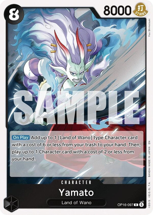 Image for Yamato (097) (OP16-097) (Foil) [The Time of Battle] - One Piece Card Game