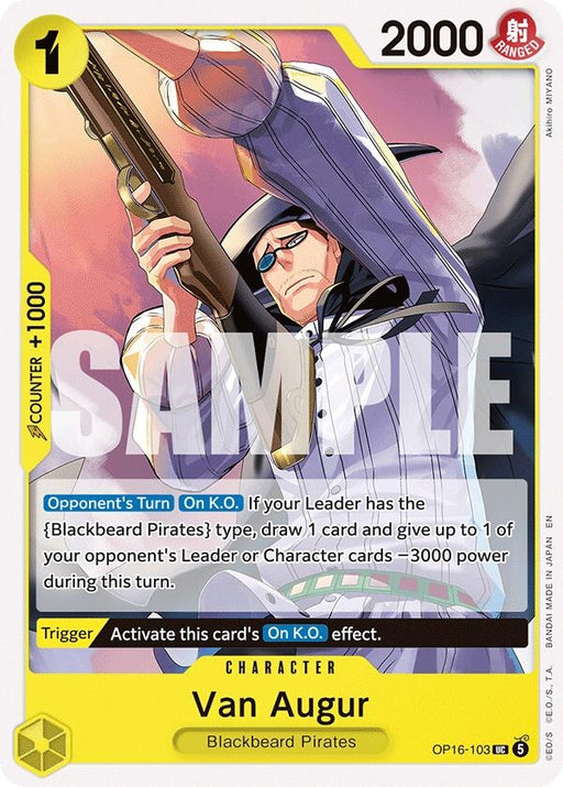Image for Van Augur (OP16-103) [The Time of Battle] - One Piece Card Game