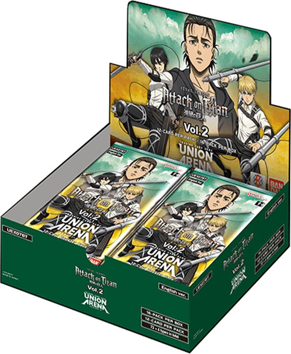 Image for Attack on Titan Vol. 2 - Booster Display - Union Arena