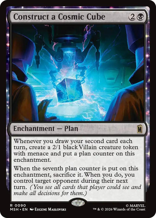 Image for Construct a Cosmic Cube (90) (Foil) [Marvel Super Heroes] - Magic: The Gathering