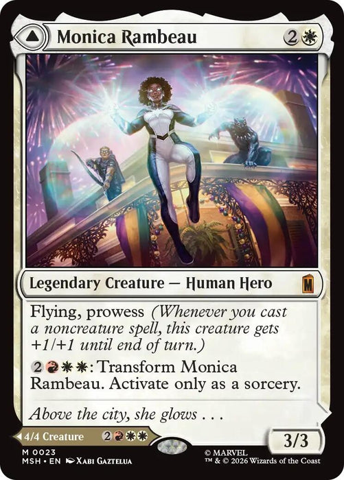 Image for Monica Rambeau (23) (Foil) [Marvel Super Heroes] - Magic: The Gathering