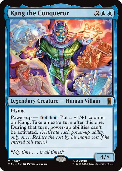 Image for Kang the Conqueror (62) (Foil) [Marvel Super Heroes] - Magic: The Gathering