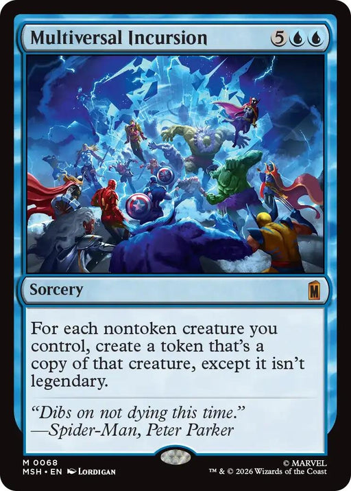 Image for Multiversal Incursion (68) (Foil) [Marvel Super Heroes] - Magic: The Gathering