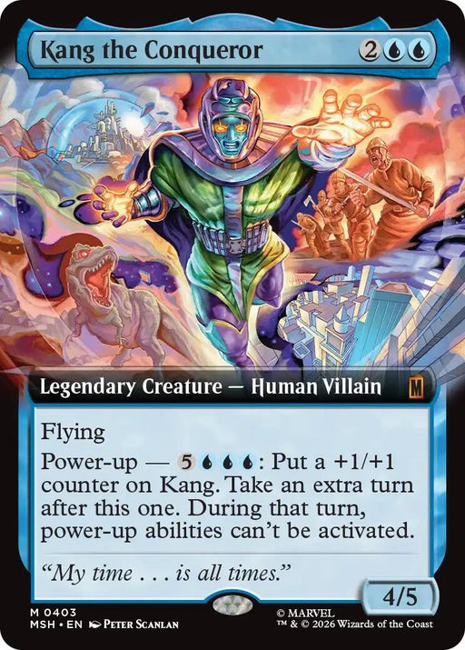 Image for Kang the Conqueror (Extended Art) (403) [Marvel Super Heroes] - Magic: The Gathering