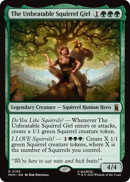 Image for The Unbeatable Squirrel Girl (193) [Marvel Super Heroes] - Magic: The Gathering