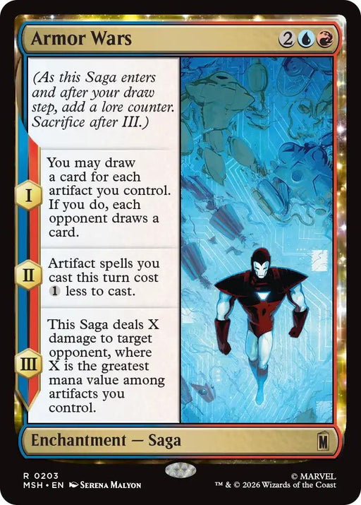 Image for Armor Wars (203) (Foil) [Marvel Super Heroes] - Magic: The Gathering