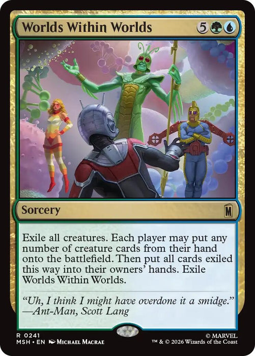 Image for Worlds Within Worlds (241) [Marvel Super Heroes] - Magic: The Gathering