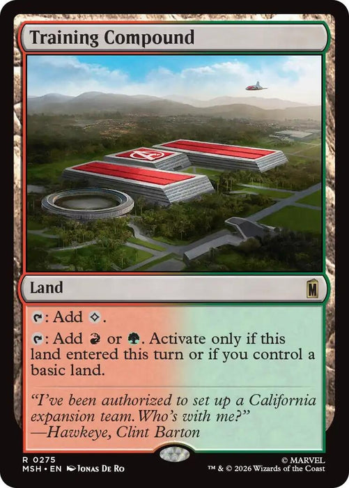 Image for Training Compound (275) [Marvel Super Heroes] - Magic: The Gathering