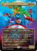 Image for Captain America, Team Leader (Borderless) (Surge Foil) (879) (Foil) [Commander: Marvel Super Heroes] - Magic: The Gathering