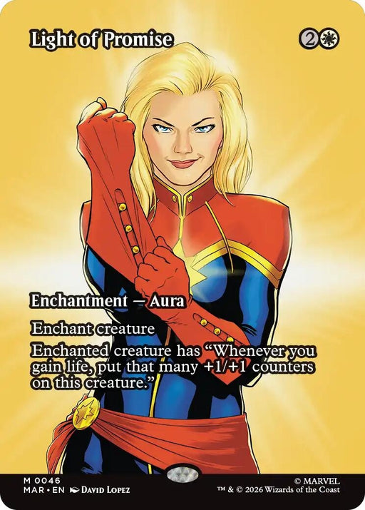 Image for Light of Promise (Borderless) (46) [Marvel Universe Eternal-Legal] - Magic: The Gathering