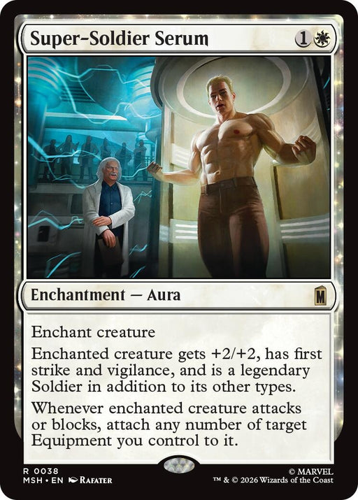 Image for Super-Soldier Serum (38) (Foil) [Marvel Super Heroes] - Magic: The Gathering