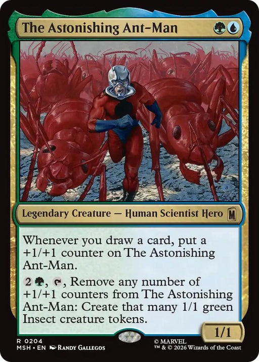 Image for The Astonishing Ant-Man (204) (Foil) [Marvel Super Heroes] - Magic: The Gathering