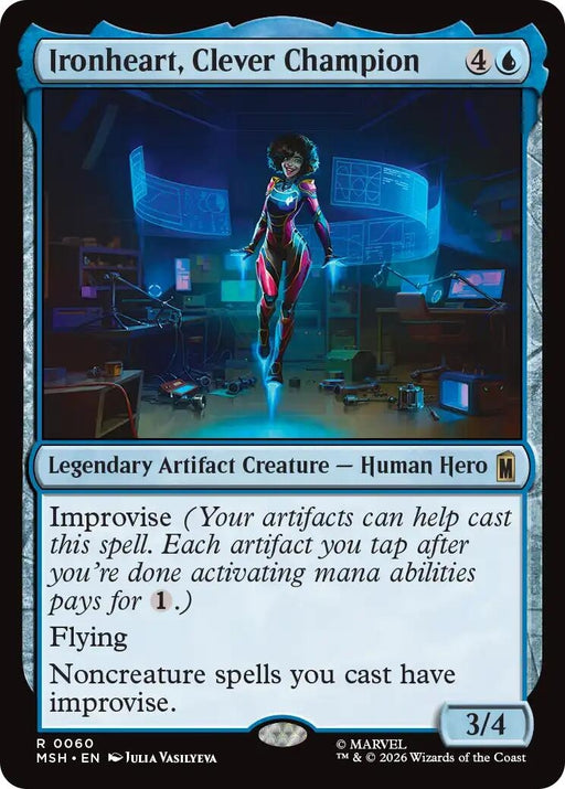 Image for Ironheart, Clever Champion (60) [Marvel Super Heroes] - Magic: The Gathering