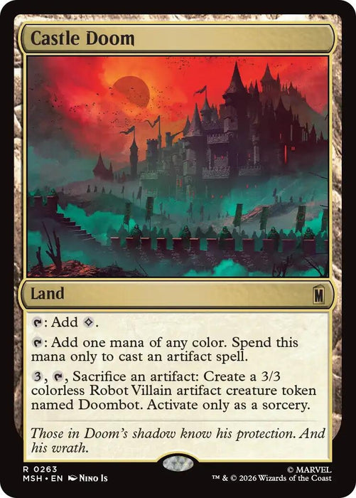 Image for Castle Doom (263) (Foil) [Marvel Super Heroes] - Magic: The Gathering