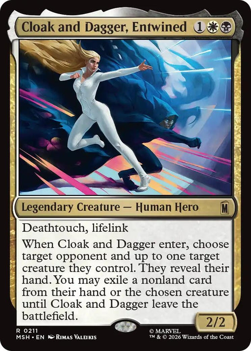 Image for Cloak and Dagger, Entwined (211) [Marvel Super Heroes] - Magic: The Gathering